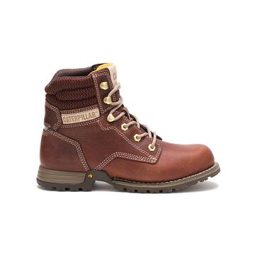 Botas Segurança Caterpillar Paisley 6" Feminino Cafes | CAT431-PT