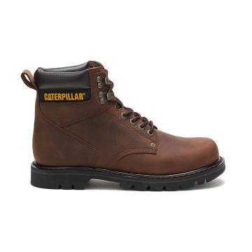 Botas Segurança Caterpillar Second Shift Masculino Cafes | CAT025-PT