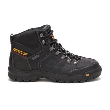 Botas Segurança Caterpillar Threshold Waterproof Steel Biqueira Masculino Pretas | CAT035-PT