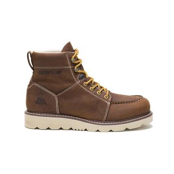 Botas Segurança Caterpillar Tradesman Masculino Marrom | CAT007-PT