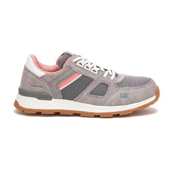 Sapatos de Caminhada Caterpillar Woodward Steel Biqueira Feminino Caqui | CAT579-PT